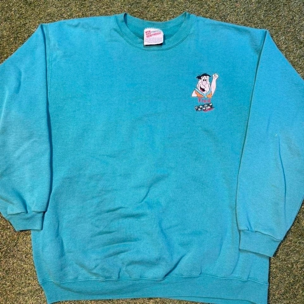 Vintage Fred‎ Flintstone Crewneck (L)